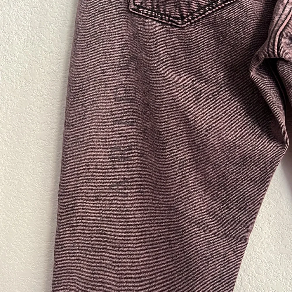 ARIES Acid Wash Batten Jeans in Rose-Pink, NEW, Size 32